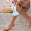 Beavorty Handle Back Scrubber for Bathing Soft Body Exfoliating Brush for Convenient Clean for Back Arms Legs and More Easy Storage Bath Brush Lake view 4