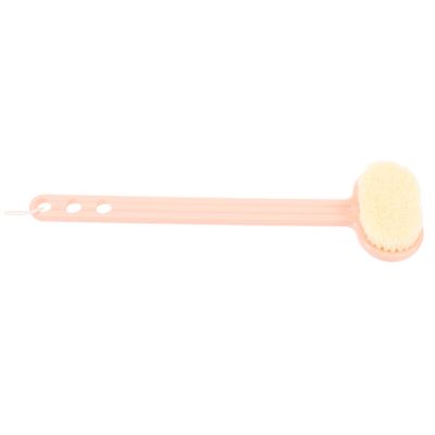 Beavorty Handle Body Scrubber Brush for Bristles for Gentle Exfoliation and Massage for Back Cleaning Convenient Hanging Design for Home Bathing Use