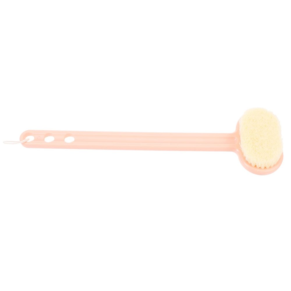 Beavorty Handle Body Scrubber Brush for Bristles for Gentle Exfoliation and Massage for Back Cleaning Convenient Hanging Design for Home Bathing Use