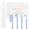 High Frequency Facial Wand - Uaike Portable Handheld Blue High Frequency Skin Facial Machine at Home - Skin Face Wand Device with 4 Different Blue Glass Tubes (Blue) view 1