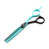 Professional Hair Cutting Shears, 6inch Japan 440c steel cut scissor Green hair scissors cutting barber haircut thinning shears hairdresser scissors (Color : Thinning) view 1