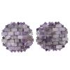 Jade Eye Mask, Amethyst Eye Pack Wrinkles Swelling Elimination Dark Circles Fading Jadestone Eye Massager Eye Pad Eye Shape Eye Covers for Men Women Soothing Eye Patch Reducing Edema Stone view 1