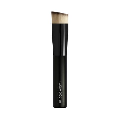 Sara Adams Cosmetiques Pro Round Angled Foundation Brush 08