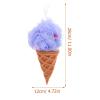 Healvian 2pcs Kids Bath Shower Sponge, Cream Bath Sponge,Body Scrubber Exfoliating Loofah for Spa and Shower,Cute Cone e for Kids,Exfoliator-ing Accessories view 3