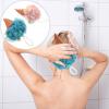 2pcs Adorable Ice Cream Bath Sponge Portable Shower Loofah with Lanyard Gentle Exfoliating Household Accessory for Relaxing Bath Experience Quick-Drying Space-Saving view 4