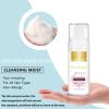 3.38OZ Eyelash Extension Cleanser Lash Mousse Unsent Lash Shampoo for Extensions, Natural Lashes Makeup & Mascara Remover Professional & Self view 3