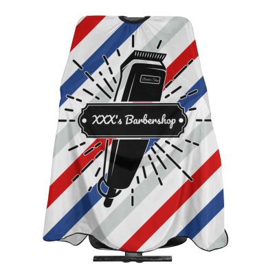 Custom Barber Cape Hairdresser Cape, Add Your Photo Text or Logo Personalized Salon Cape for Men, Customized Hair Cutting Cape for Home Salon Barbershop