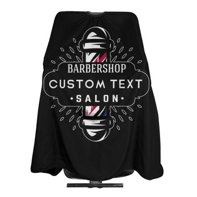 Custom Barber Cape Hairdresser Cape, Add Your Photo Text or Logo Personalized Salon Cape for Men, Customized Hair Cutting Cape for Home Salon Barbershop