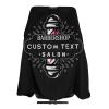 Custom Barber Cape Hairdresser Cape, Add Your Photo Text or Logo Personalized Salon Cape for Men, Customized Hair Cutting Cape for Home Salon Barbershop view 1