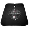 Custom Barber Cape Hairdresser Cape, Add Your Photo Text or Logo Personalized Salon Cape for Men, Customized Hair Cutting Cape for Home Salon Barbershop view 4