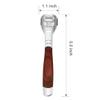 ZIZZON Foot Care Pedicure Callus Shaver Hard Skin Remover Wood Handle 70 Blades view 2