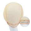 YTBYT 2 Pcs Stretch Wig Caps Mesh Weaving Caps with Adjustable Straps for Making Wigs ( Beige L ) view 4