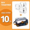 Lermende 3pcs TSA Approved Toiletry Bag For Women and 1 pcs Travel Toiletry Bag for Men view 1