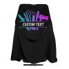 MLIANCEN Custom Barber Hairdresser Cape, Add Your Photo Text or Logo Personalized Barbershop Salon Cape for Men, Customized Hair Cutting view 1