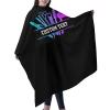 MLIANCEN Custom Barber Hairdresser Cape, Add Your Photo Text or Logo Personalized Barbershop Salon Cape for Men, Customized Hair Cutting view 2