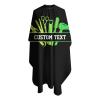 Custom Barber Cape Hairdresser Cape, Add Your Photo Text or Logo Personalized Barbershop Salon Cape for Men, Customized Hair Cutting Cape for Home Salon Barbershop view 3