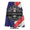 Custom Barber Cape Hairdresser Cape, Add Your Photo Text or Logo Personalized Barbershop Salon Haircut Salon Cape for Men, Customized Hair Cutting Cape for Home Salon Barbershop view 1