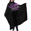 MLIANCEN Custom Barber Cape, Add Your Photo Text or Logo Personalized Hairdresser Salon Cape for Men, Customized Hair Cutting for Home Salon Barbershop view 2