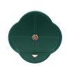 YIYIBYUS Cosmetics Jewelry Organizer Wall Mounting,Wall Mounting Cosmetic Storage Cosmetics Storage Rack For Bedroom Green view 1