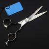Professional Hair Cutting Shears, 6inch Professional JP 440c steel Upscale scissor Bearing screw hair scissors cutting barber thinning shears hairdresser scissors (Color : Set) view 4