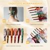 SOLUSTRE 6pcs Duckbill Hair Clips for Sectioning Hair Sturdy Alligator Clips for Styling and Salon Use for Women and Girls view 4