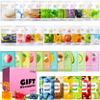Meleell 40 Pack Collagen Face Masks Skincare Bulk for All Skin Types,Hydrating Spa Face Mask for Sensitive Skin, Facial Mask Sets For Women Skin Care,Face Mask Sheet Gifts Set for Teen Girls view 1