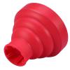5Colors Hair Dryer Diffuser, Silicone Folding Hair Dryer Diffuser, Collapsible Hair Dryer Diffuser Attachment, Hairdressing Tool for Curly Frizzy Wavy 13.8x11.5cm(red) view 4