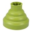 Hair Dryer Diffuser, Silicone Folding Hair Dryer Diffuser, Collapsible Hair Dryer Diffuser Attachment, Fast Drying Hairdressing Tool for Curly Frizzy Wavy 5.4 x4.5inch(green) view 1