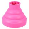Hair Dryer Diffuser, Silicone Folding Hair Dryer Diffuser, Collapsible Hair Dryer Diffuser Attachment, Fast Drying Hairdressing Tool for Curly Frizzy Wavy 5.4 x4.5inch(pink) view 1