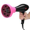 Hair Dryer Diffuser, Silicone Folding Hair Dryer Diffuser, Collapsible Hair Dryer Diffuser Attachment, Fast Drying Hairdressing Tool for Curly Frizzy Wavy 5.4 x4.5inch(pink) view 4