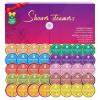 40 PCS Shower Steamers Aromatherapy for Women or Men, 10 Scent Shower Bomb Organic with Natural Essential Oil Relaxation, White Elephant Gifts Birthday Christmas Stocking Stuffers for Her Him view 1