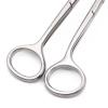 1pc Stainless Steel Tongue Forceps Straight Closing Ring Body Piercing Plier Tool Ear Lip Navel Nose Tongue Septum Forceps Clamp view 4