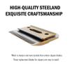 Fit for Wahl Clippers Replacement Blade, Professional Precision 2 Hole Adjustable Hair Trimmer Parts Gold Silver Blades Compatible with Wahl 5 Star Series, Super Taper, Magic Clip Clipper, 2pack view 4
