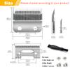 Blade Fit for Wahl Clippers Blades Replacement, Precision 2 Holes Adjustable Hair Trimmer Parts Blades Compatible with Wahl MC3 Replacement Blades, 5 Star Series , Super Taper, Magic Clip blade view 3