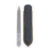 GERMANIKURE Travel Triple Cut Metal Nail File, Ethically Made in Solingen Germany, FINOX Stainless Steel, Double Sided, 9cm view 1