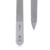 GERMANIKURE Travel Triple Cut Metal Nail File, Ethically Made in Solingen Germany, FINOX Stainless Steel, Double Sided, 9cm view 2