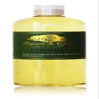 Liquid Gold Inc - 16 oz - Premium Comfrey Herbal Oil - Pure & Organic For Skin Hair Nails