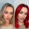 Overtone Daily Color Depositing Conditioner: 8oz Temporary Coloring Conditioner with Shea Butter & Coconut Oil, Refresh Color & Prevent Fading, Vegan & Cruelty-Free, Extreme Red is Ruby Red view 4