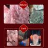 BiiKoon Jade Face Mask Natural Crystal Facial Mask Jade Ice Sleeping Mask Beauty Skincare Massage Tool for Face to Promote Relaxation and Stress Relief Rose Quartz Gifts (Color : Obsidian) view 3