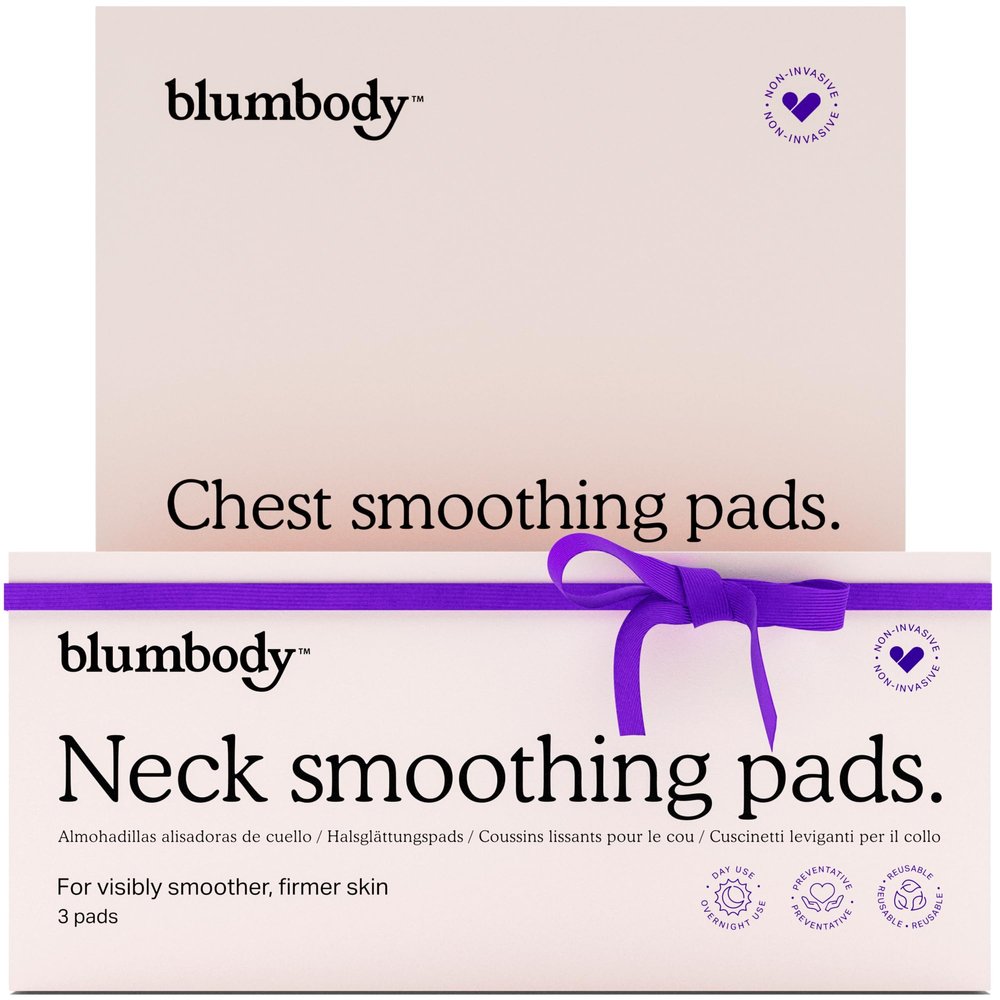 BLUMBODY Chest Wrinkle Pads 3 Pack and Neck Wrinkle Pads 3 Pack Bundle