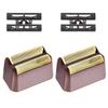 2 Pack Professional 5 Star Series Finale Shaver Replacement Foil and Cutter Bar Assembly Compatible with wahl Shaver Foil 7031-100, 7043-100 Super Close Shaving Replacement HeadsRed view 1