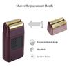 2 Pack Professional 5 Star Series Finale Shaver Replacement Foil and Cutter Bar Assembly Compatible with wahl Shaver Foil 7031-100, 7043-100 Super Close Shaving Replacement HeadsRed view 4