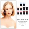 10pcs Mushroom Powder Puff, Makeup Sponge with Handle Powder Puff Beauty Tool for Foundation, Concealer and Powder, Wet and Dry Dual-use Makeup Puff view 2