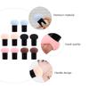 10pcs Mushroom Powder Puff, Makeup Sponge with Handle Powder Puff Beauty Tool for Foundation, Concealer and Powder, Wet and Dry Dual-use Makeup Puff view 4