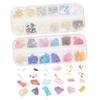 Kichvoe Nail Art Tools 24 Shell Pieces Set Manicure and Nail Art Decoration Kit view 1