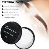 20 g / 0.7 oz White Brow Contour Paste Eyebrow Mapping Paste Eyebrow Tinting Tool for Micropigmentation (1 box Black Box) view 3
