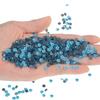QOGIR 3000 Pieces SS16 Aquamarine Hotfix Rhinestones for Crafts Clothes Nail Art Diamantes Flatback 4mm Glass Gems Rhinestone view 2
