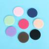 6-pack of non-latex wet and dry BB cream air cushion puff portable round sponge puff makeup tool (6.5 cm, green) view 2