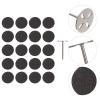 LALAFINA 1set Pedicure Sanding Discs for Nail Care Dead Skin Removing Tools Suitable for Manicure and Exfoliating Includes Sanding Slices and Flower Drum Axle view 3