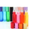 UTURAL 12Pcs 10ml Frosted Essential Oil Roller Bottles Glass Empty Containers with Stainless Steel Ball for Essential Oils, Perfumes and Lip Balms(green) view 3